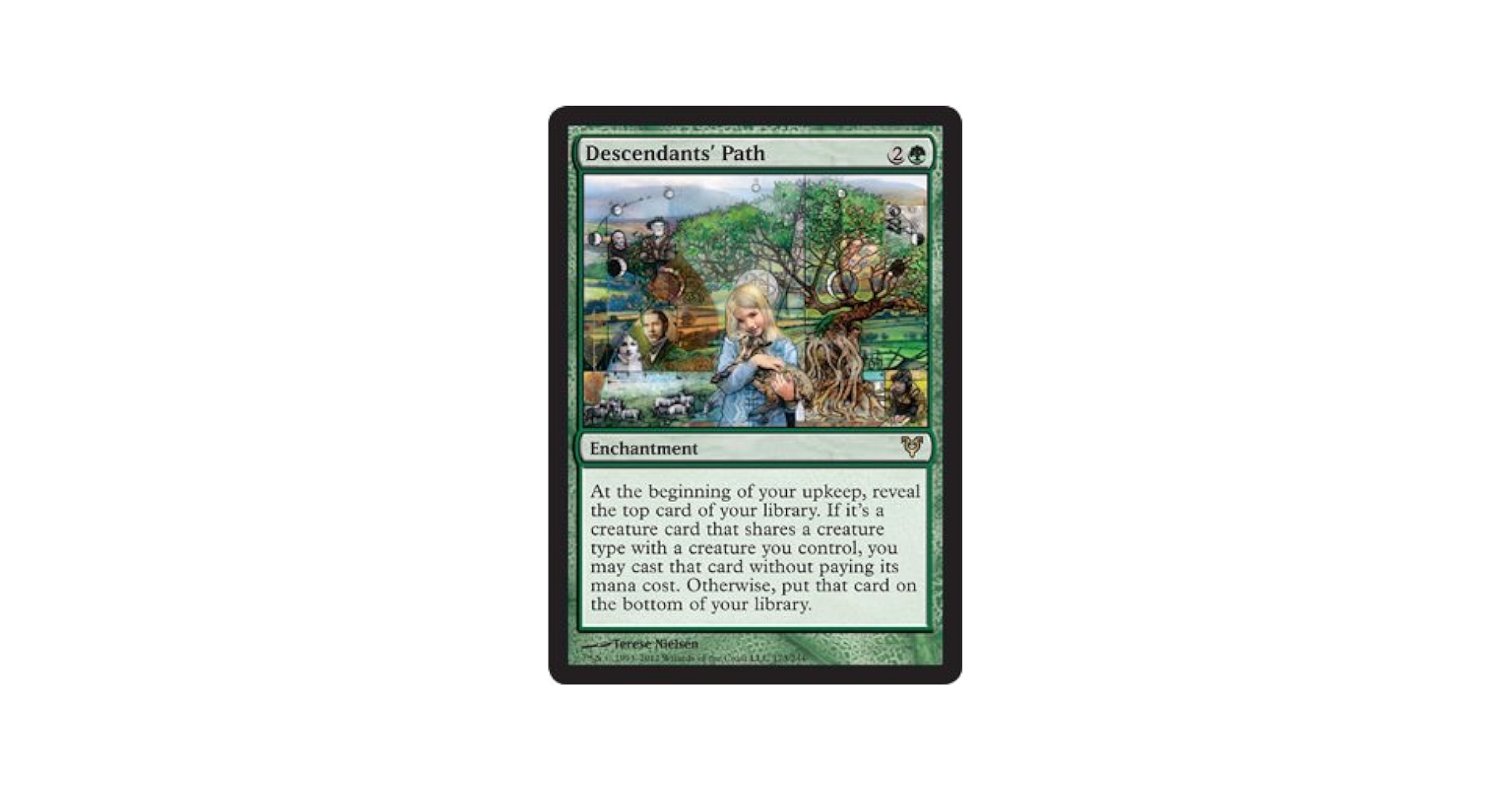 Amazon.com: Magic The Gathering - Descendants' Path (173