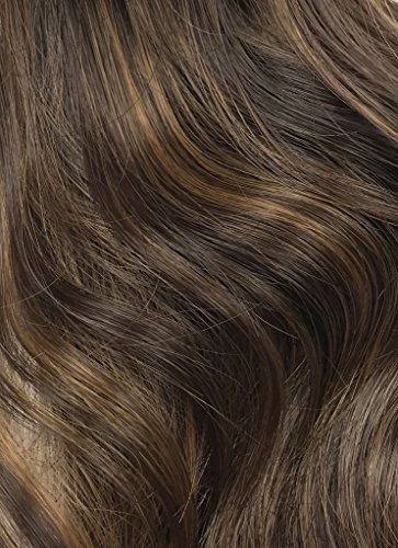 Bombshell-Hair-Extensions-34-Half-Head-Hair-Piece-24-inches-Heat-Resistant-Synthetic-Long-Curly-Thick-Wig-M22-HIGHLIGHTS-TOFFEE-BROWN