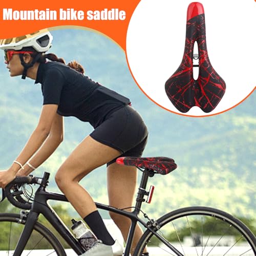 Selle de vélo design imprimé finitions soignées confort de route - 2