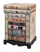 Produktbild ts-ideen Design Kommode Bücherregal Schrank im Vintage Antik Buch Look Nachttisch mit Schubladen