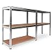 Deuba Set 2 Estanterias Metálicas 5 niveles almacenamiento 180x90x40 cm Carga máxima...