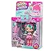 Shopkins Shoppies Masquerade Lil Secrets - Collectable Shoppie Doll with Wearable Locket, Shoppie Toy Inside - Bella Bow, Red