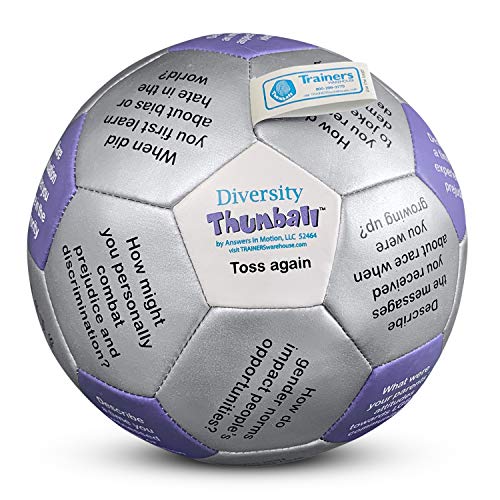 Image of Trainers Warehouse 6 inch Thumball Collection, 32 Prompts for Conversation, Team Building, Relationship and Training