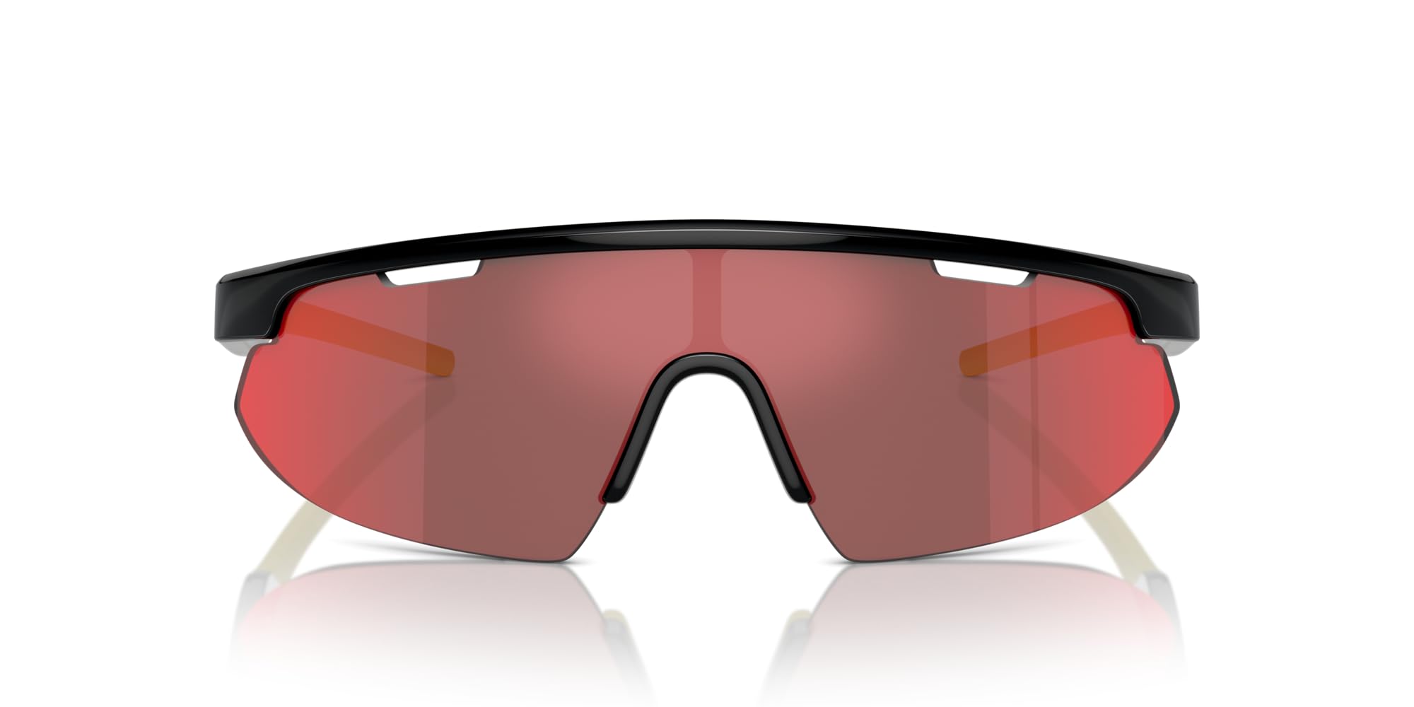 0FZ6004U Sunglasses, Black/Red Gold Mirrored, 41 mm