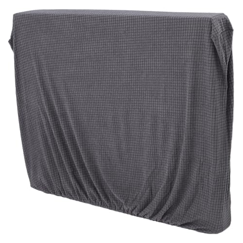 FRCOLOR Funda Antipolvo para Calentador de Aceite Doméstico, Cubierta de Poliéster Gris Oscuro Tamaño Grande, Protección Versátil para Radiadores y Calefactores, Adecuado para Uso