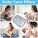 Baby Feeding Arm Pillow,Soft Cotton Bottle Nursing Arm Pillows for Newborn,Breastfeeding Pillows for More Support for Mom and Baby,Portable and Washable,Ergonomic Nursing Essentials(Grey Crown)