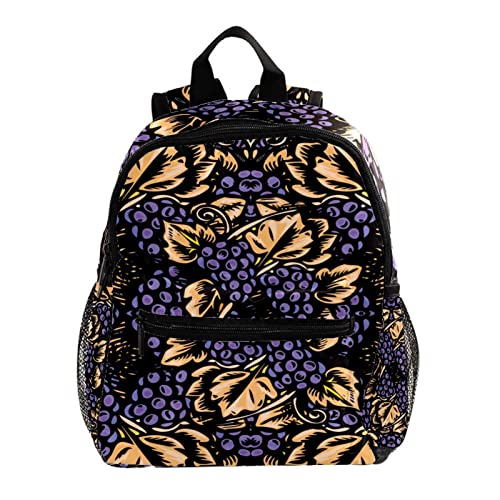 Sac à dos enfants motif feuilles tropicales bleu marine le cadeau parfait pour la rentrée