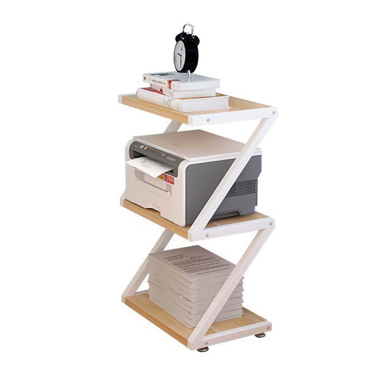 Soporte para Impresora Organizador espacial anti-skid almohadillas antideslizantes de soporte de impresora como estante de almacenamiento estante de libros estante de archivo estante de almacenamiento