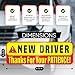 New Driver Magnet for Car - Extra Strong Hold - 9.72