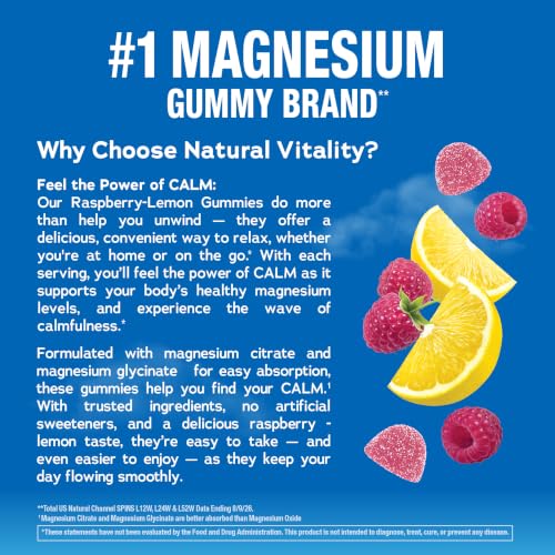 Natural Vitality Calm Magnesium Gummies