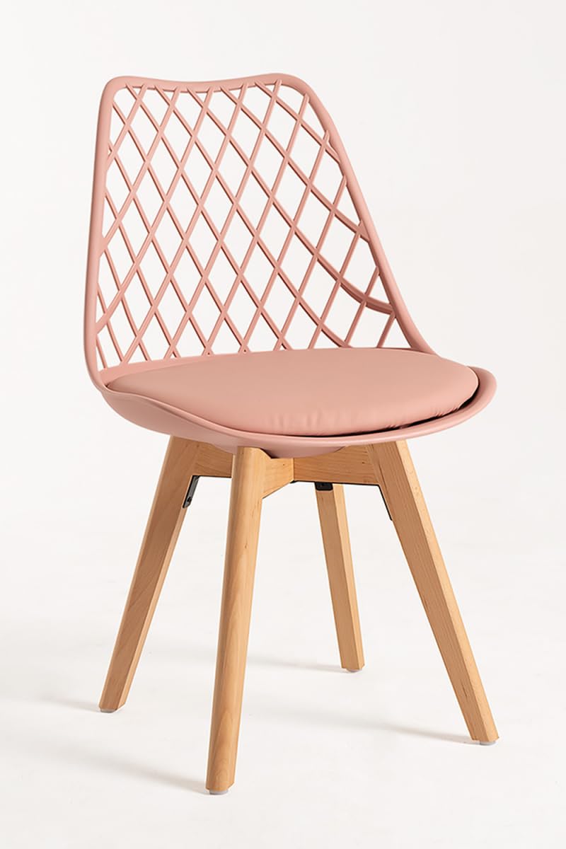 Regalos Miguel - Packs Sillas Comedor - Pack 2 Sillas Mima - Rosa Avellana