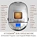 KITCHENARM 29-in-1 SMART Bread Machine with Gluten Free Setting 2LB 1.5LB 1LB Bread Maker Machine with Homemade Cycle - Stainless Steel Breadmaker with Recipes Whole Wheat Bread Making Machine