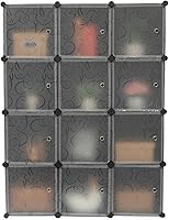 Vista 3 de Cube Storage -13.8"x17.7" Depth Cube (12 Cubes) Organizer Shelves Clothes Dresser Closet Storage Organizer Cabinet Shelving Bookshelf Toy Organizer