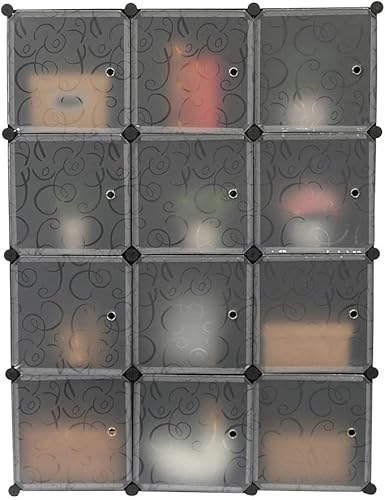 Miniatura 3 de Cube Organizer Shelves - 12-Cube Closet Storage for Clothes and Toys