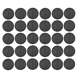 cyclingcolors 30x Copriviti adesivi 20 mm plastica viti copertura coperchi tappi riparazione mobili, Marrone tiglio scuro