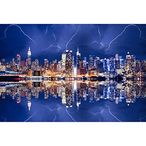 Becko 1000 Piece Puzzle for Adults and Kids Cardboard Jigsaw Puzzle Christmas Puzzle Gifts (Manhattan City) Cover