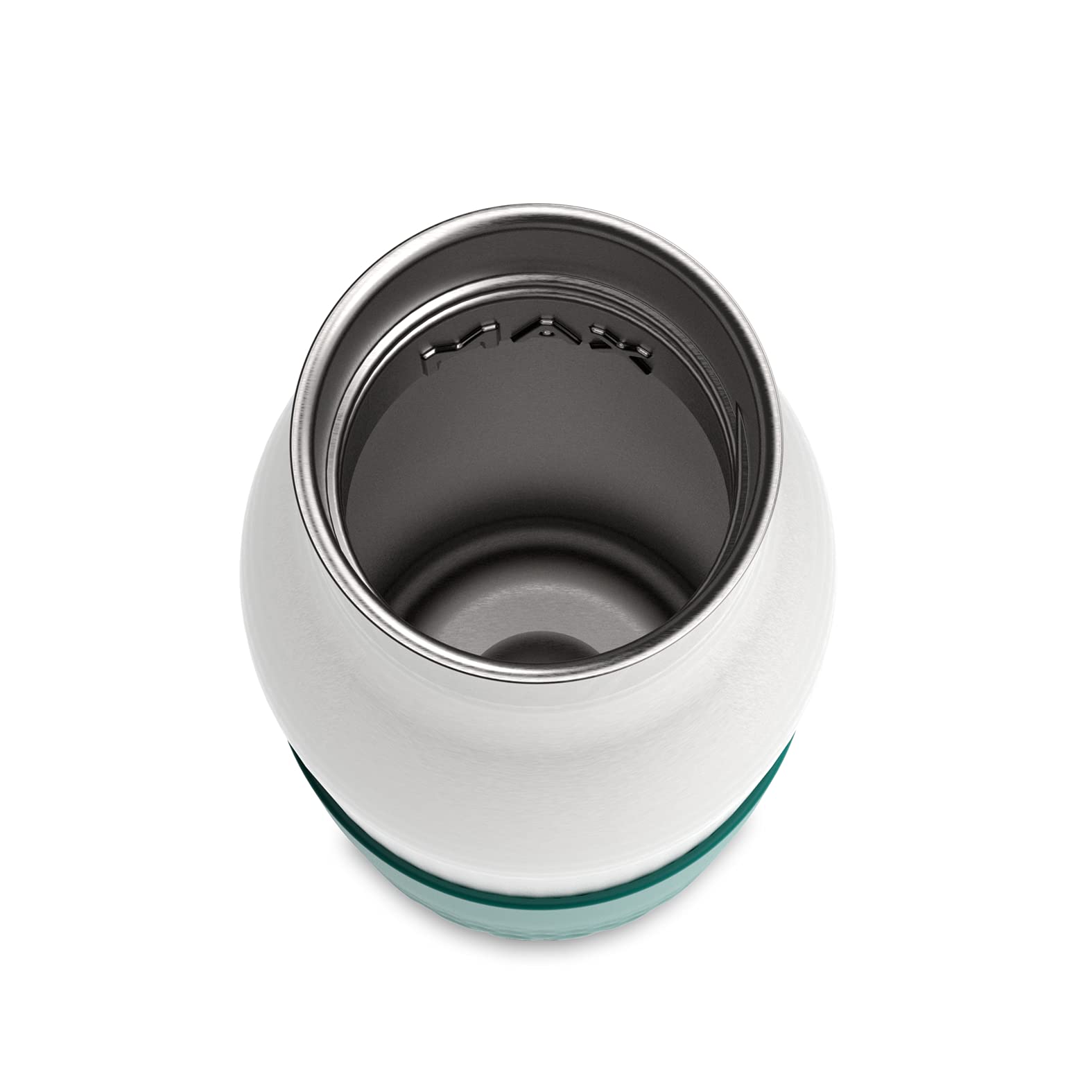 Emsa N31106 Bludrop - Botella con funda para beber, 0,5 litros, 100% a prueba de fugas, cierre rápido, ergonómico 360°, 12 horas de calor, 24 horas, apto para lavavajillas, acero inoxidable, gasolina