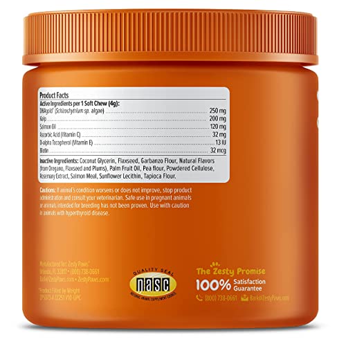 Salmon Fish Oil Omega 3 for Dogs - with Wild Alaskan Salmon Oil - Skin & Coat + Seasonal Allergy Support - Hip & Joint… - Image 6