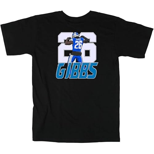 Jahmyr Gibbs 26 Detroit Shirt T-Shirt