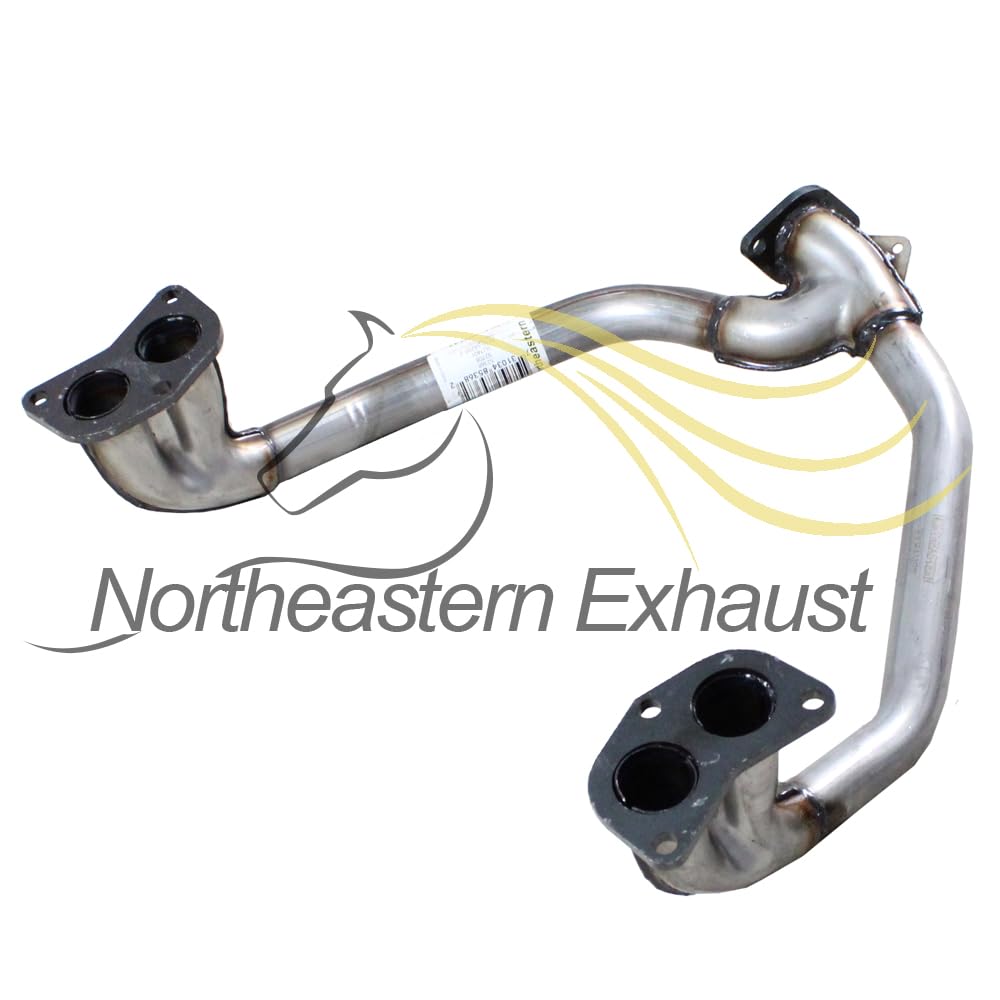 Stainless Steel Exhaust System Kit For Subaru Baja 2004-2006 2.5L - Includes Clamps & Gaskets