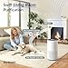 LEVOIT Air Purifiers for Home Large Room Up to 1733 Ft² With HEPA Sleep Mode, AHAM VERIFIDE, Auto Mode, Air Quality Monitor, Smart WiFi, 3-in-1 Filter For Pet Allergy, Smoke, Dust, Core 400S-P, White