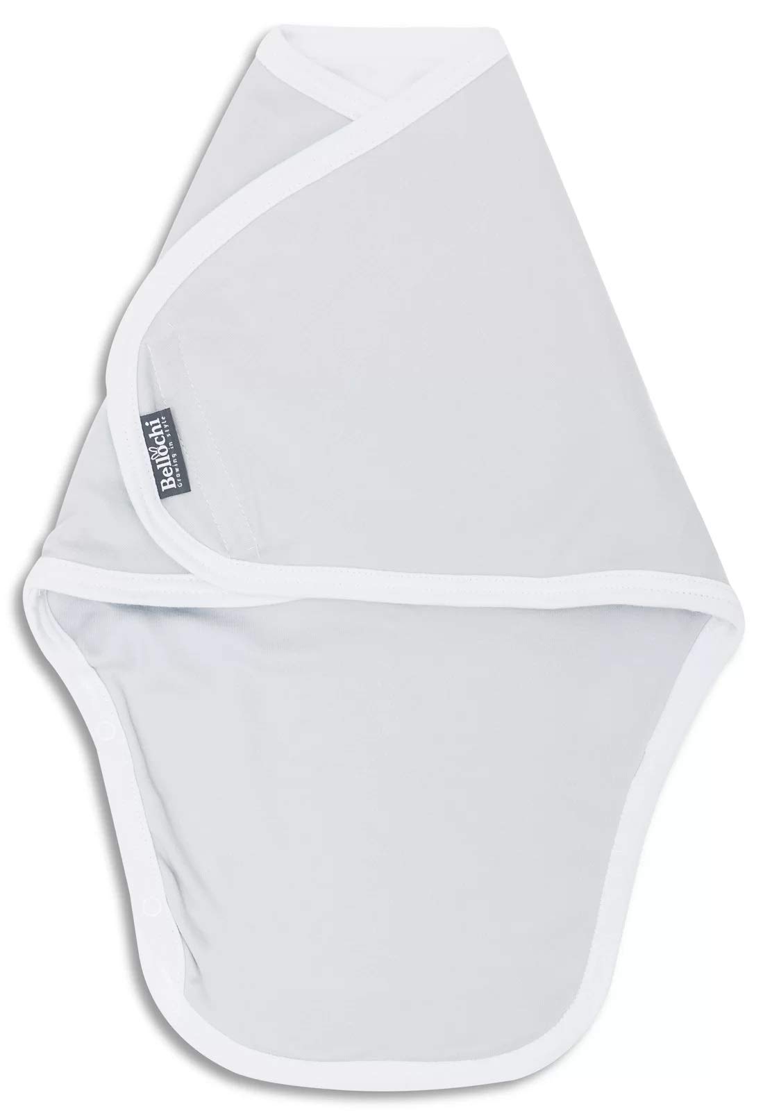 Bellochi Swaddle Neonato Sacco Nanna Neonato 0-3 Mesi – Set di 2 Coperta Avvolgenti Neonato – Certificato – Cotone Morbido e Delicato – Grigio