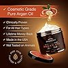 Argan-Oil-Hair-Mask-Organic-Argan-Almond-Oils-Deep-Conditioner-Hydrating-Hair-Treatment-Therapy-Repair-Dry-Damaged-Color-Treated-Bleached-Hair-Hydrates-Stimulates-Hair-Growth-8-Oz Argan Oil Hair Mask, 100% Organic Argan & Almond Oils - Deep Conditioner, Repair Dry Damaged, Color Treated & Bleached Hair - Hydrates & Stimulates Hair Growth, 8 Oz