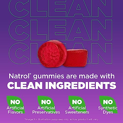 Natrol Melatonin Sleep Aid Gummy, Fall Asleep Faster, Stay Asleep Longer, 2 Gummies Per Serving, 100% Drug And Gelatin Free, Non-Gmo, 10Mg, 140 Count #TOP5