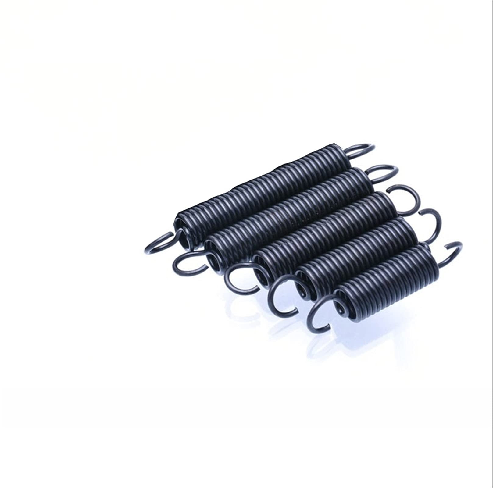 Litao-Xie, Lt-Spring, 5Pcs Tension Spring With Hooks Wire Diameter 1Mm Small Extension Spring Steel Outer Diameter 6Mm Length 20-60Mm (Size : 1 X 6 X 60Mm)