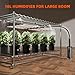Spider Farmer 16L/4.2Gal Humidifier 1400ML/H Output for Grow Tent 2000 Sq.ft Large Room Plant Multi Extendable Hoses Splicing and Humidity Sensor Probe Cool Mist Quiet for Bedroom Greenhouse Indoor