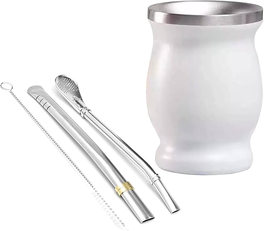 Amazon｜マテ茶カップ ステンレス製 アルゼンチン230ml