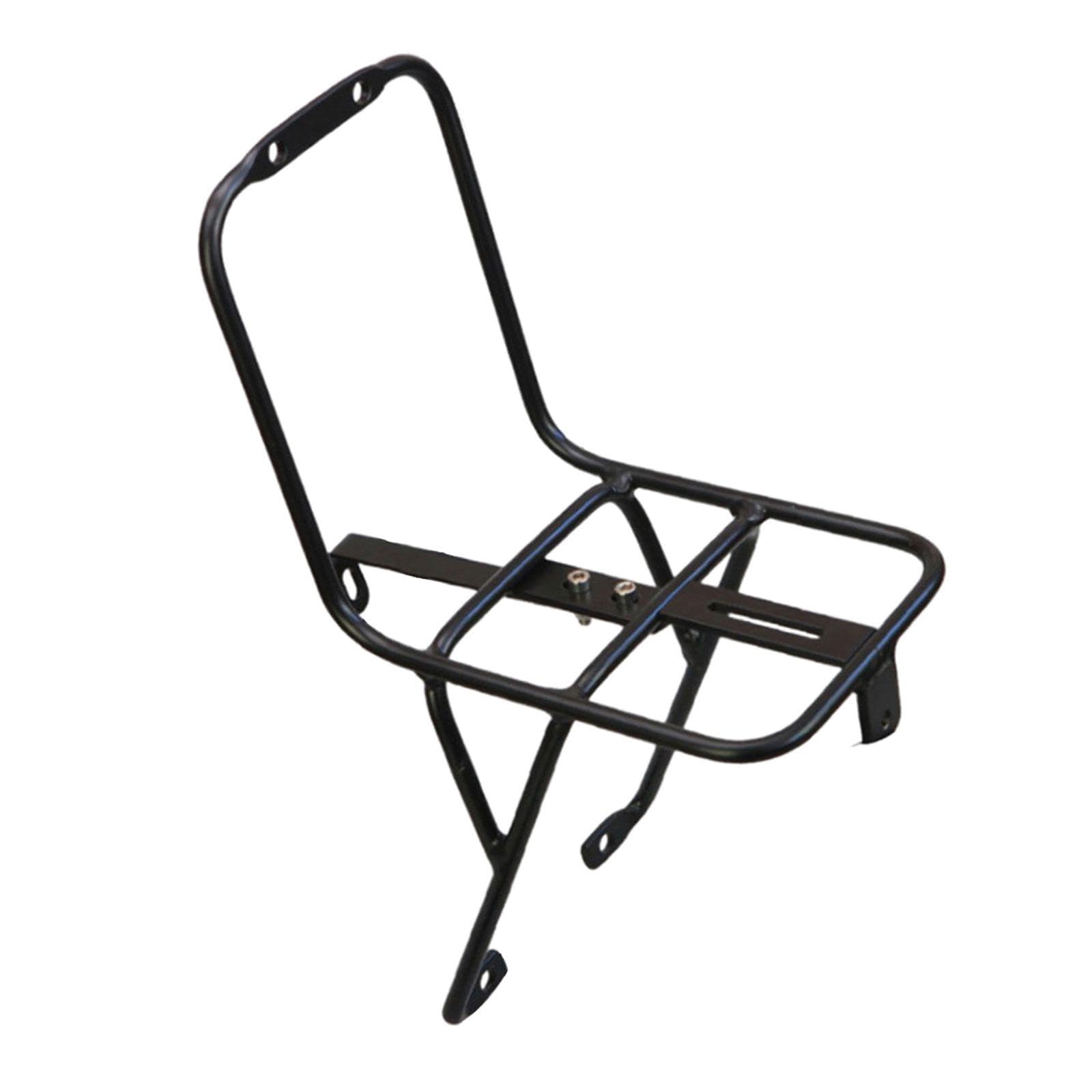 DYNWAVE Porte-bagages avant de vélo, sacoche de chargeent pour fourche de vélo, porte-bagages