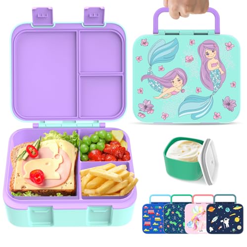 hombrima Kinder Lunch Box, Bento Box Food Storage Container mit...
