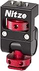 Nitze Monitor Holder Mount with 1/4”Screw ARRI Locating Pins & Cold Shoe Mount - N54B