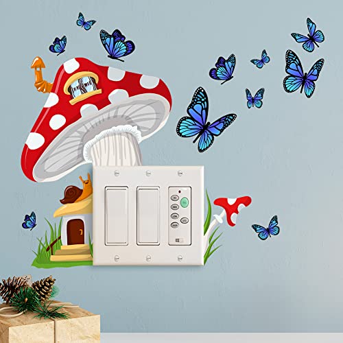 Vinilo Decorativo Set Hongo Grande Luminoso para Pared miniatura 4