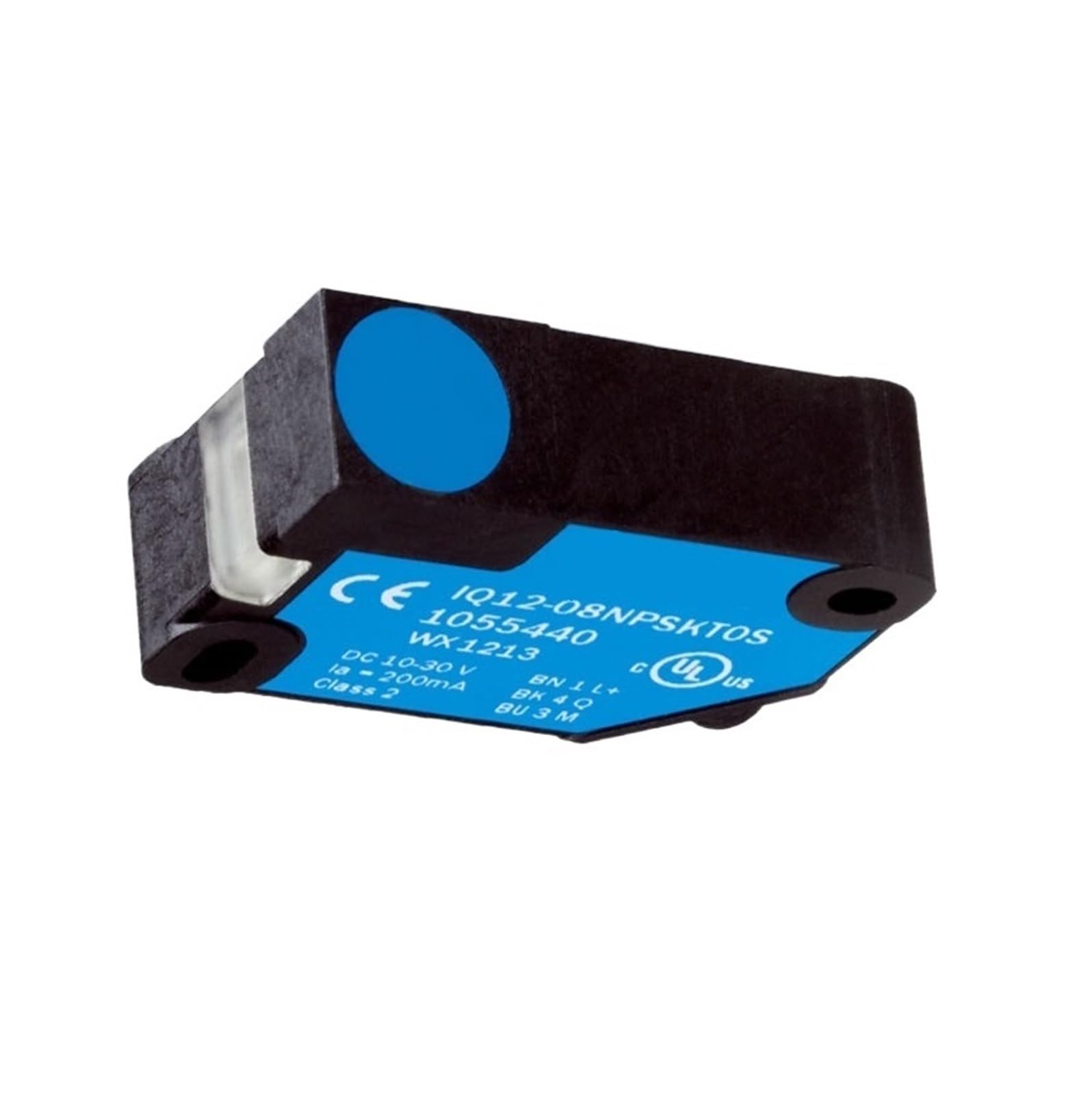 Capteur de proximité inductif IQ12-08NPSKW2S de format compact rectangulaire