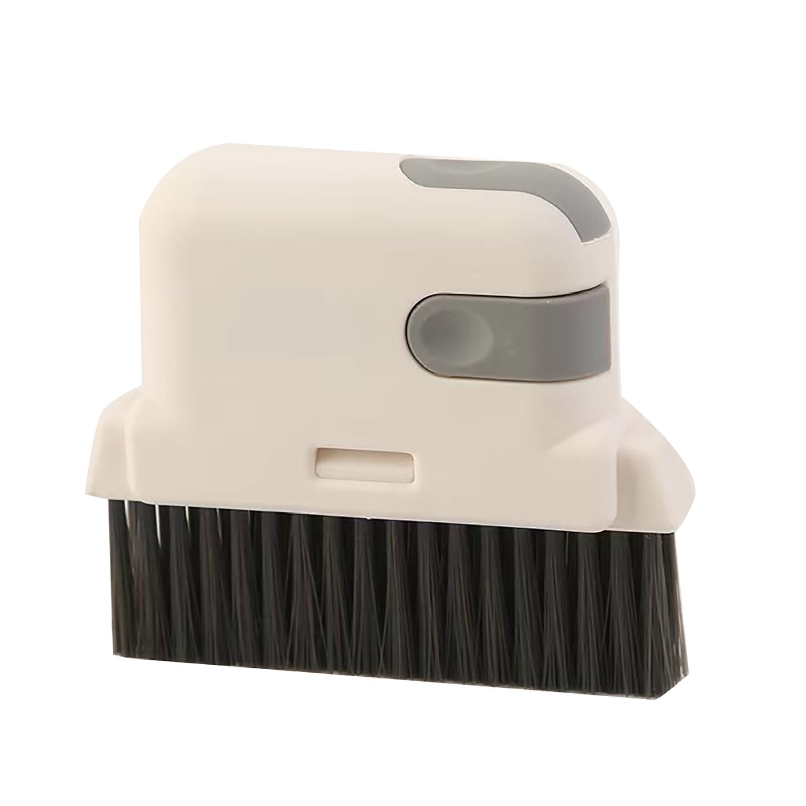 Window Track Cleaning Brush with Non-Slip Grip Ergonomic Handle Stiff Bristle Crevice Brush Narrow Cleaning Tool