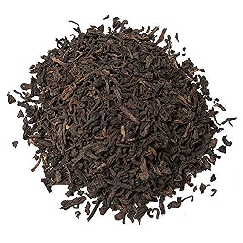 Aromas de Té - Té Rojo Pu Erh Frutas del Bosque - Frutos Rojos con Trozos de Fresa y Moras- Fuente Natural de Vitamina A y C - Té Rojo Antioxidante- 50 gr.