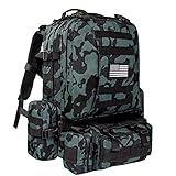 frankreich armee witze Molle-System dieses Militär-Molle-Rucksacks ermöglicht es Ihnen, Outdoor-Ausrüstung, mehr Taschen und Isomatte leicht zu befestigen (Wasserblase ist nicht im Lieferumfang enthalten).