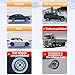 Snow Chains for Car SUV Pickup Trucks, Adjustable Portable Universal Emergency Anti Skid Snow Car Tire Chains for Tire Width 165-215mm, 6 Pack