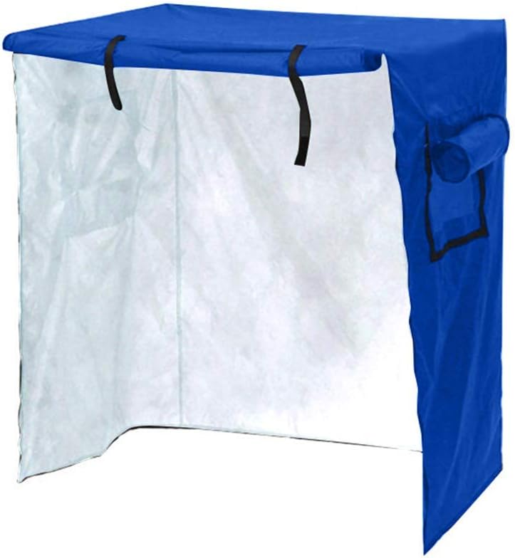 Universal Sunshade Bird Cage Covers Breathable Dusoof Parrot Nests Light Proof Supplies Outdoor Bird Cage Cover Animal Canopy Household Dust (Blue)