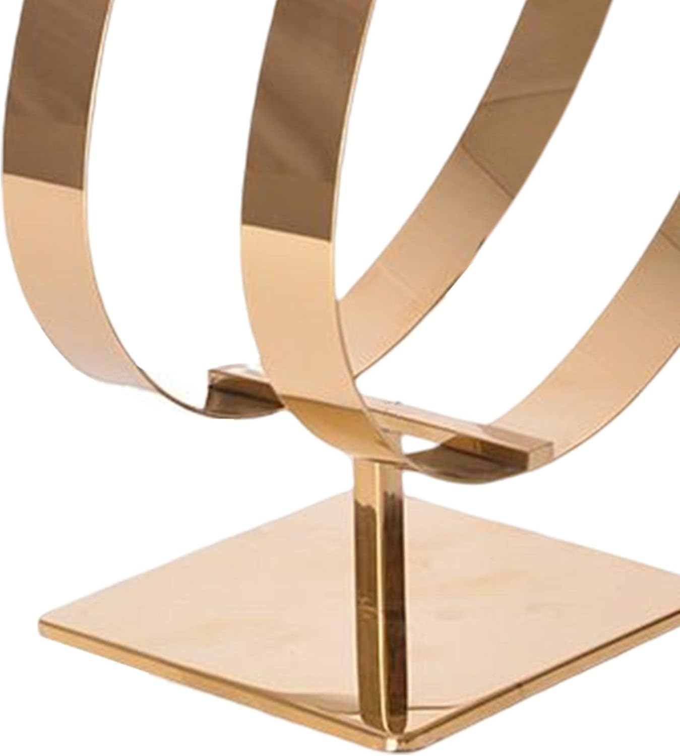 Belt Display Stand Stainless Steel Organizer Rack Holder Space Saving Shelf Storage Decorative Design Suitable for Women Men Home Bedroom Closet Store, Titanium Color