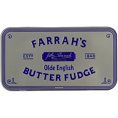 Farrah's Olde English Butter Fudge Tin Cover