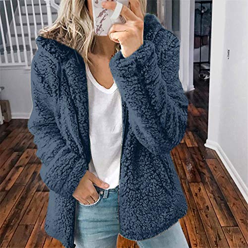 Manteau gothique femme veste d'hiver longue casual coupe-vent - 2