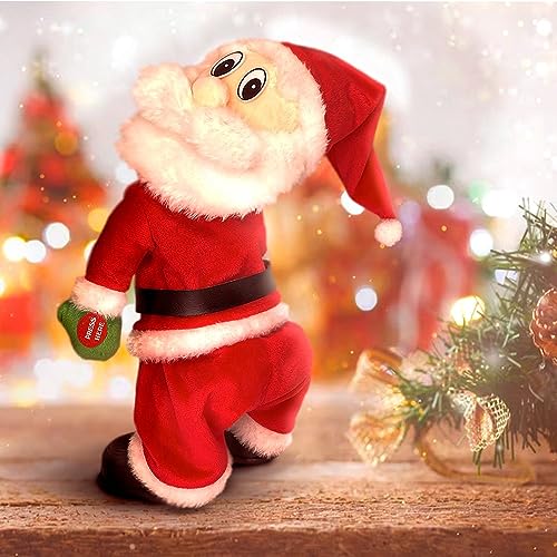 Papai Noel Musical Dançarino Mexe o Bumbum com 32cm