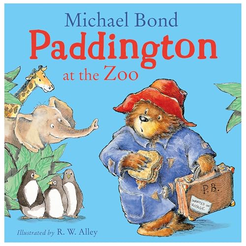 『Paddington at the Zoo』のカバーアート