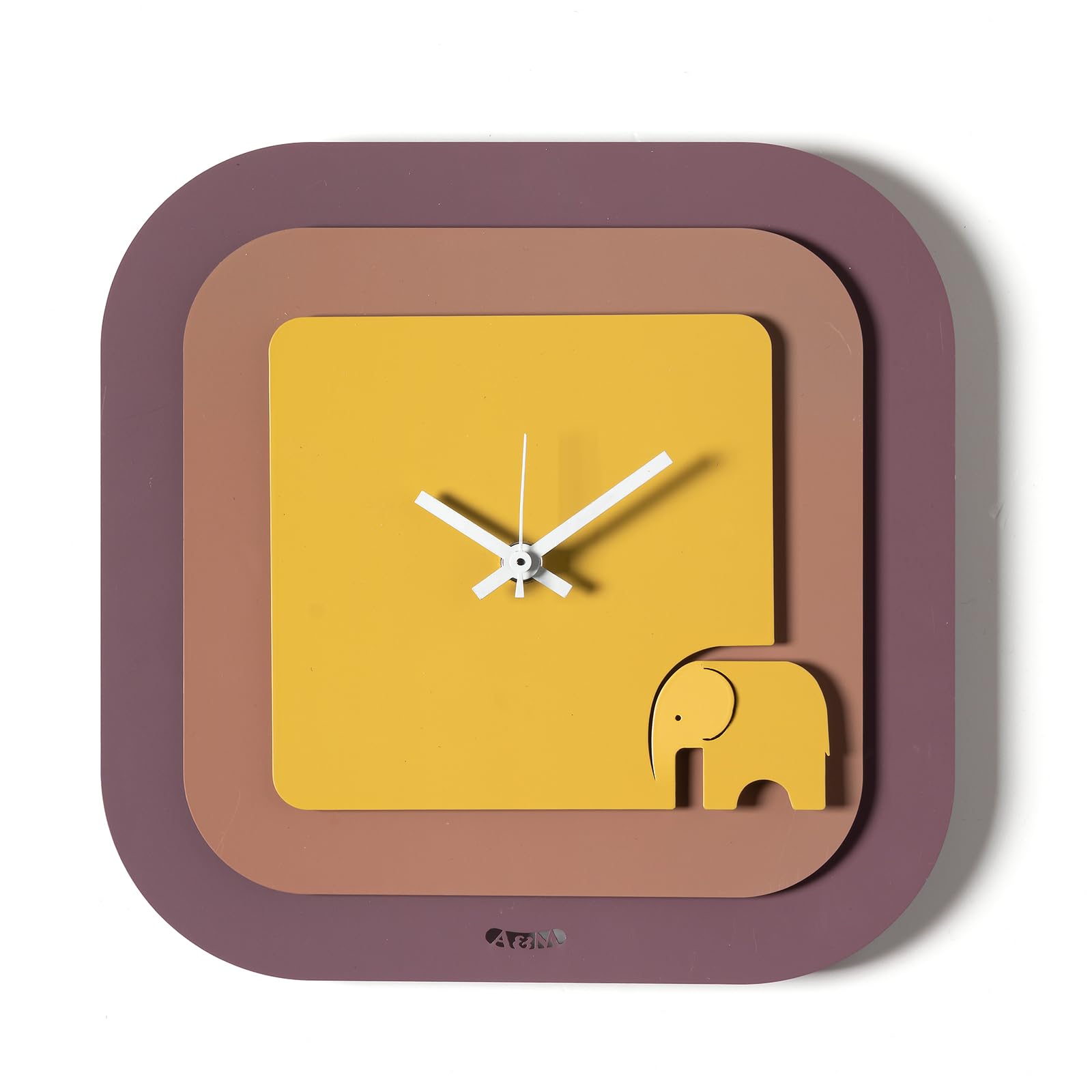 Horloge murale design Arti & Mestieri Tino fer pour décorer un mur vide