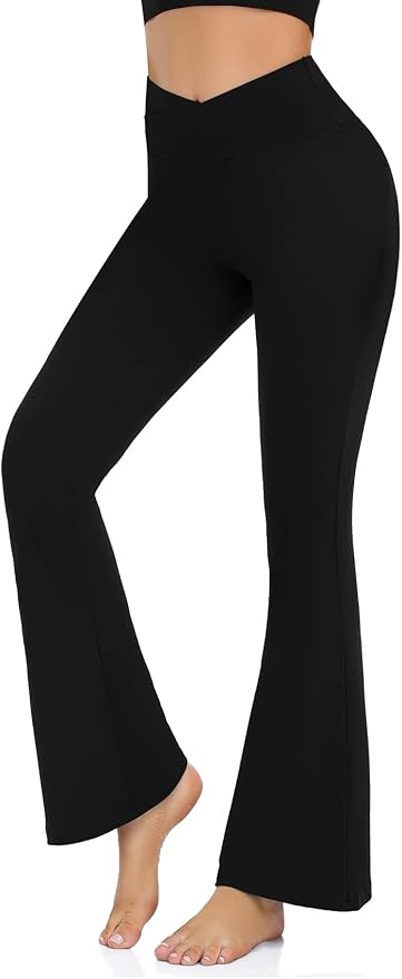 womens yoga pants boot cut