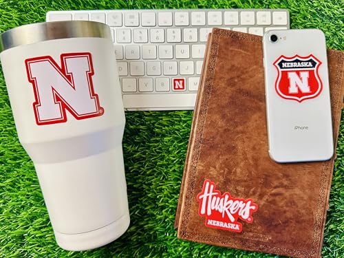 Image of Nebraska Huskers Stickers & Decals for Cornhuskers Car, Laptop, Phone 14 Pc