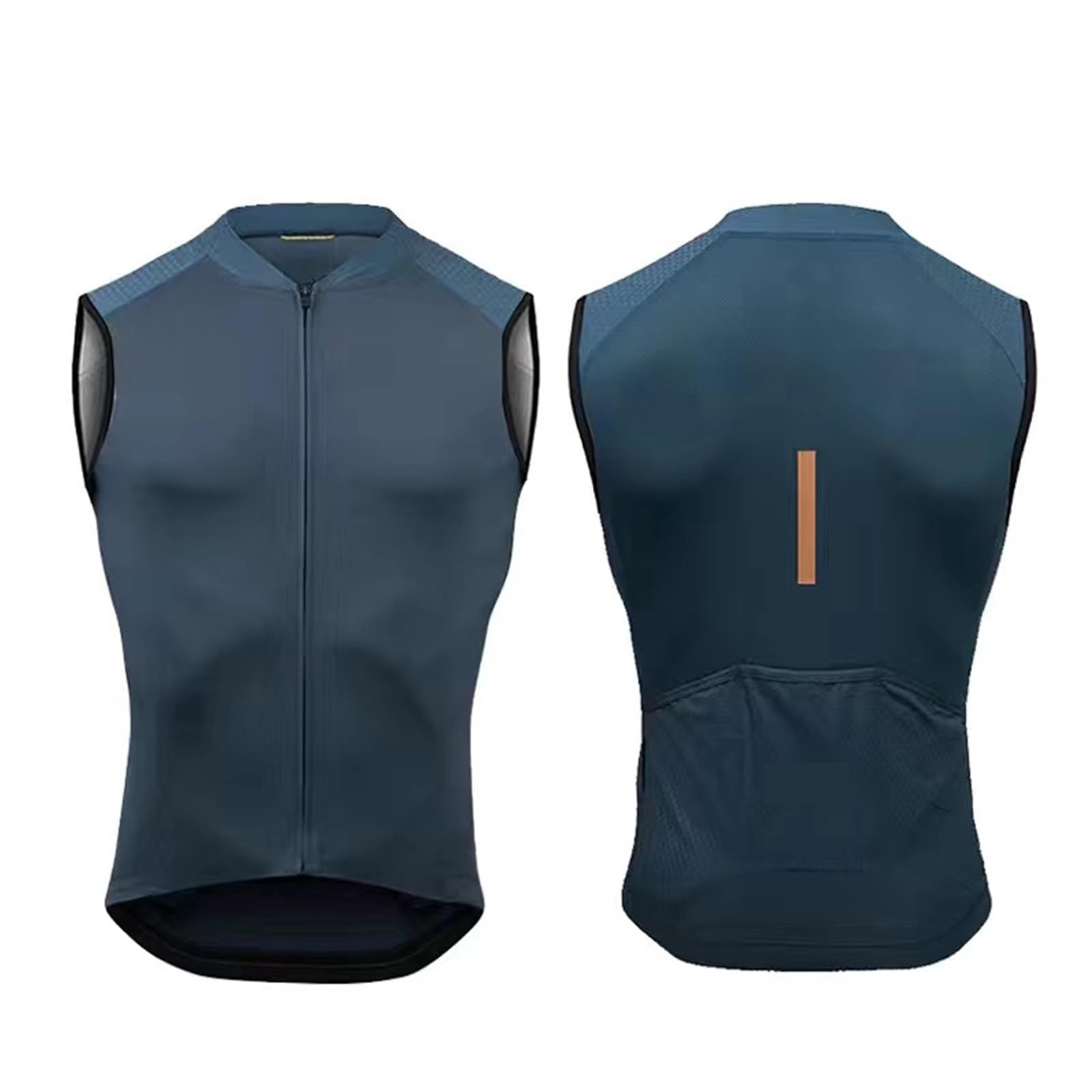 Chaleco Ciclismo Chaleco de ciclismo for hombre, sin mangas, resistente al viento, ropa deportiva, cortavientos for bicicleta